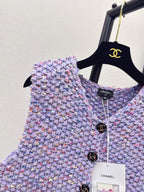 Chunky V-Neck Knit Vest