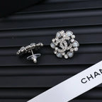 Floral Cluster Stud Earrings