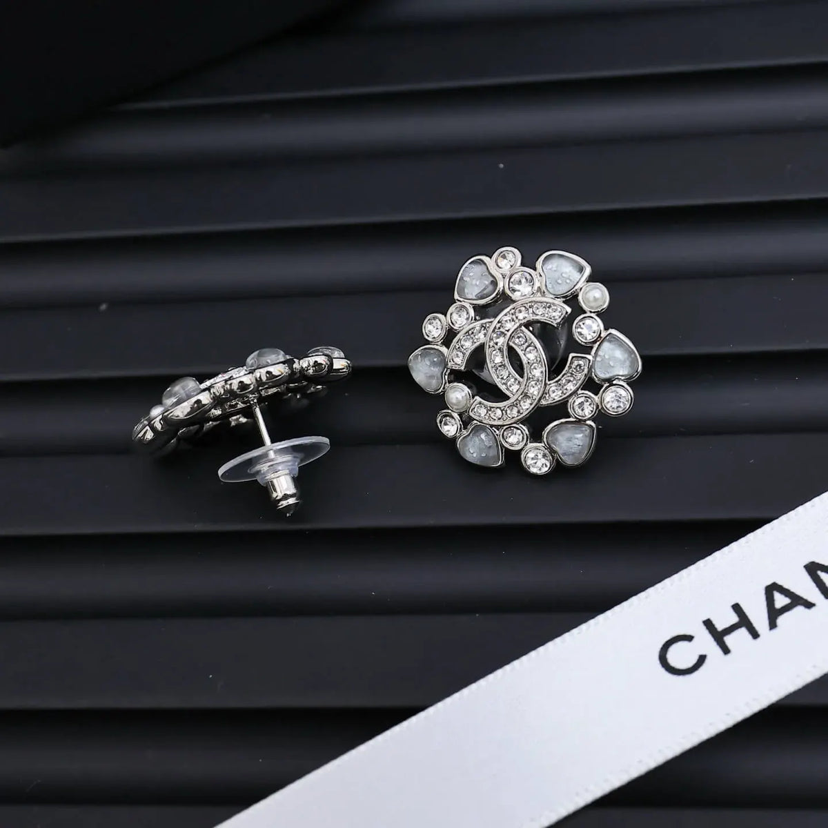 Floral Cluster Stud Earrings