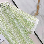Pale Green Mixed Fiber Tee