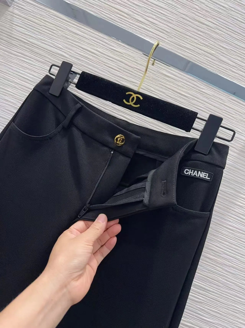 Trendy Bootcut Trousers
