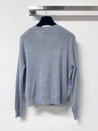 Contrast Fake Two Piece Cardigan