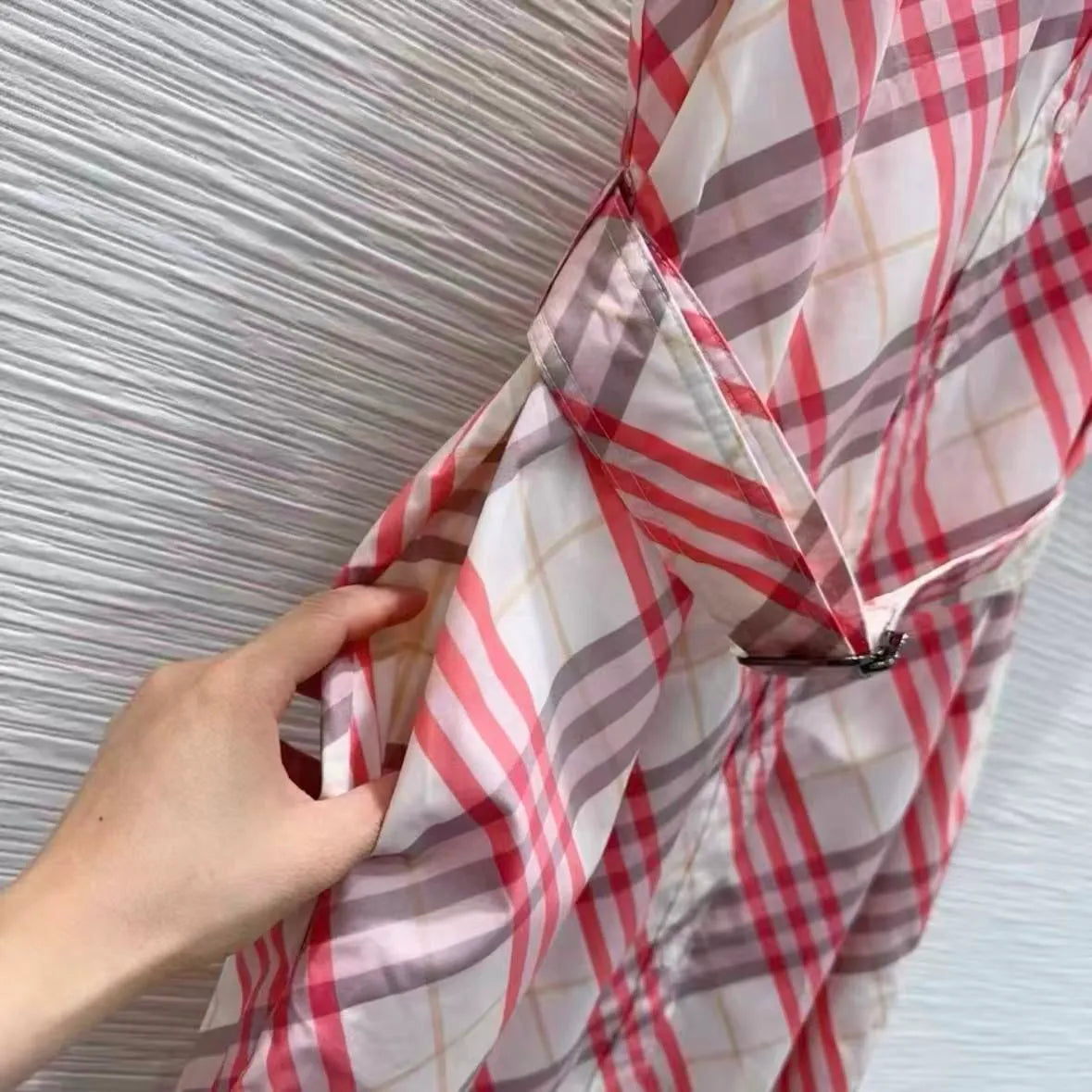 Plaid Shirt Dress