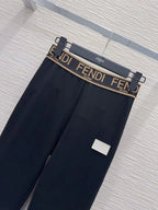 Slim-Fit Flared Casual Pants