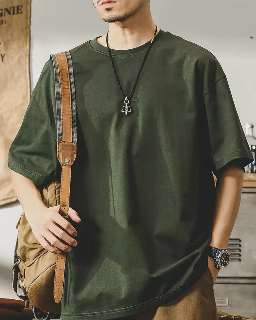 Simple Plain Summer T‑Shirt