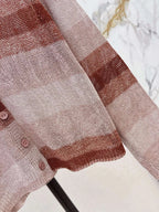 Loose Breath Gradient Knit Top
