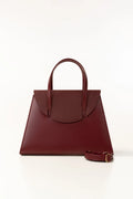 Taupe Minimalist Tote Handbag