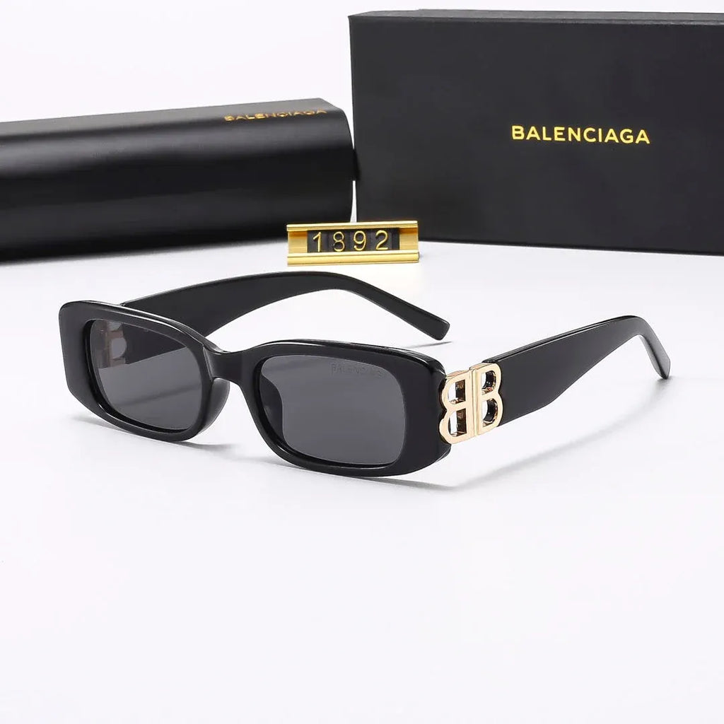 Fashionable Letter Rectangle Sunglasses