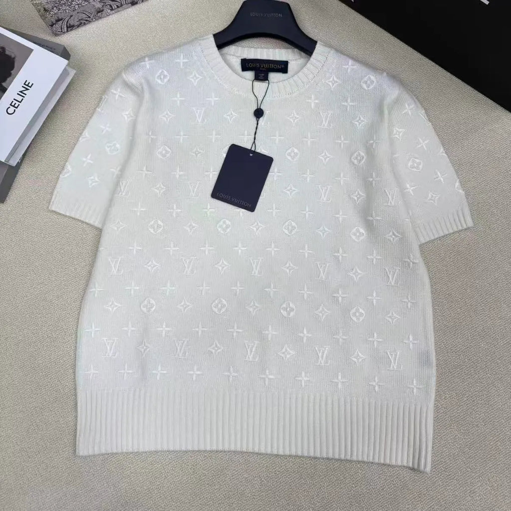 Monogram Knit T-Shirt