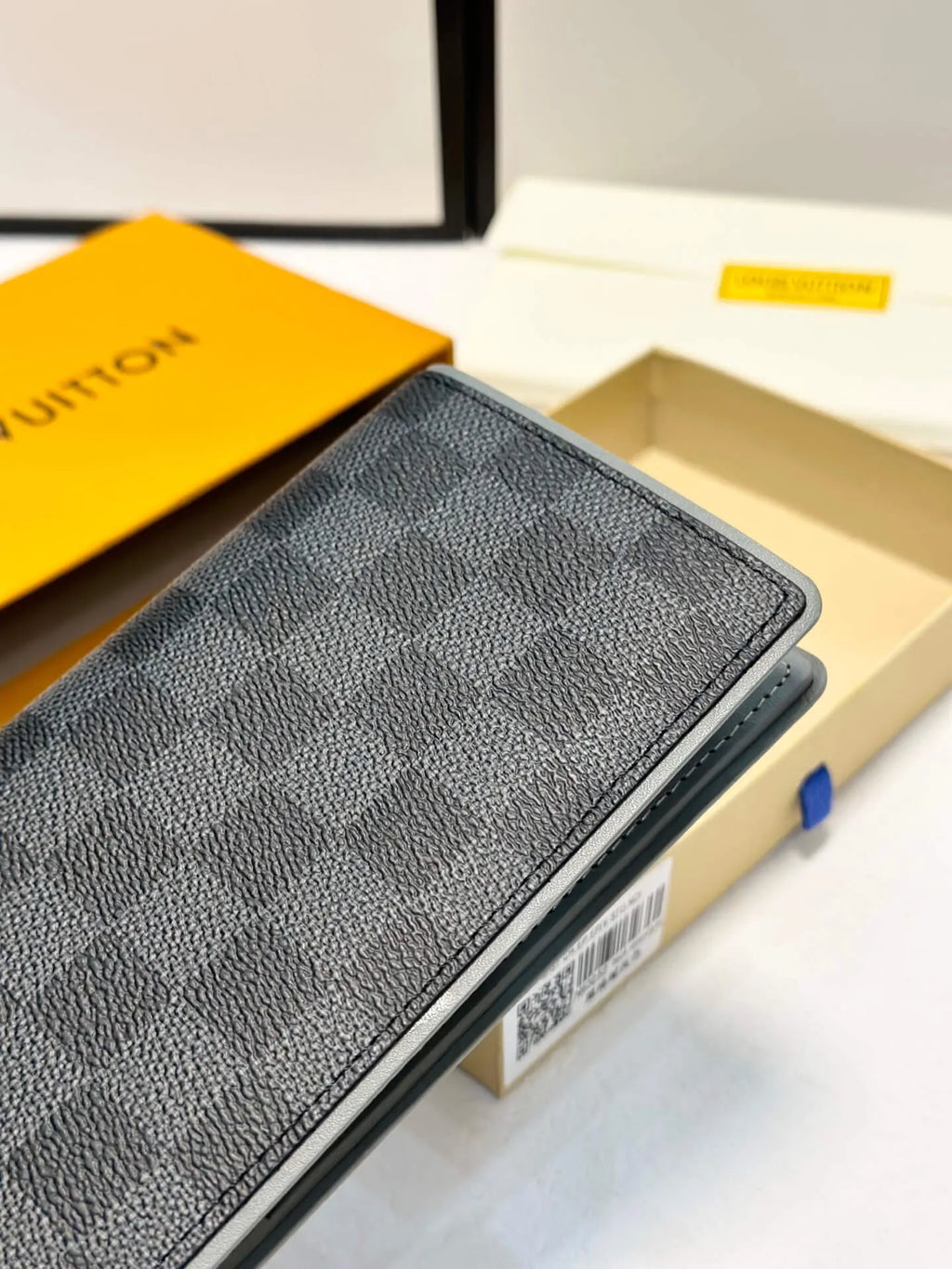 Checkerboard Long Wallet