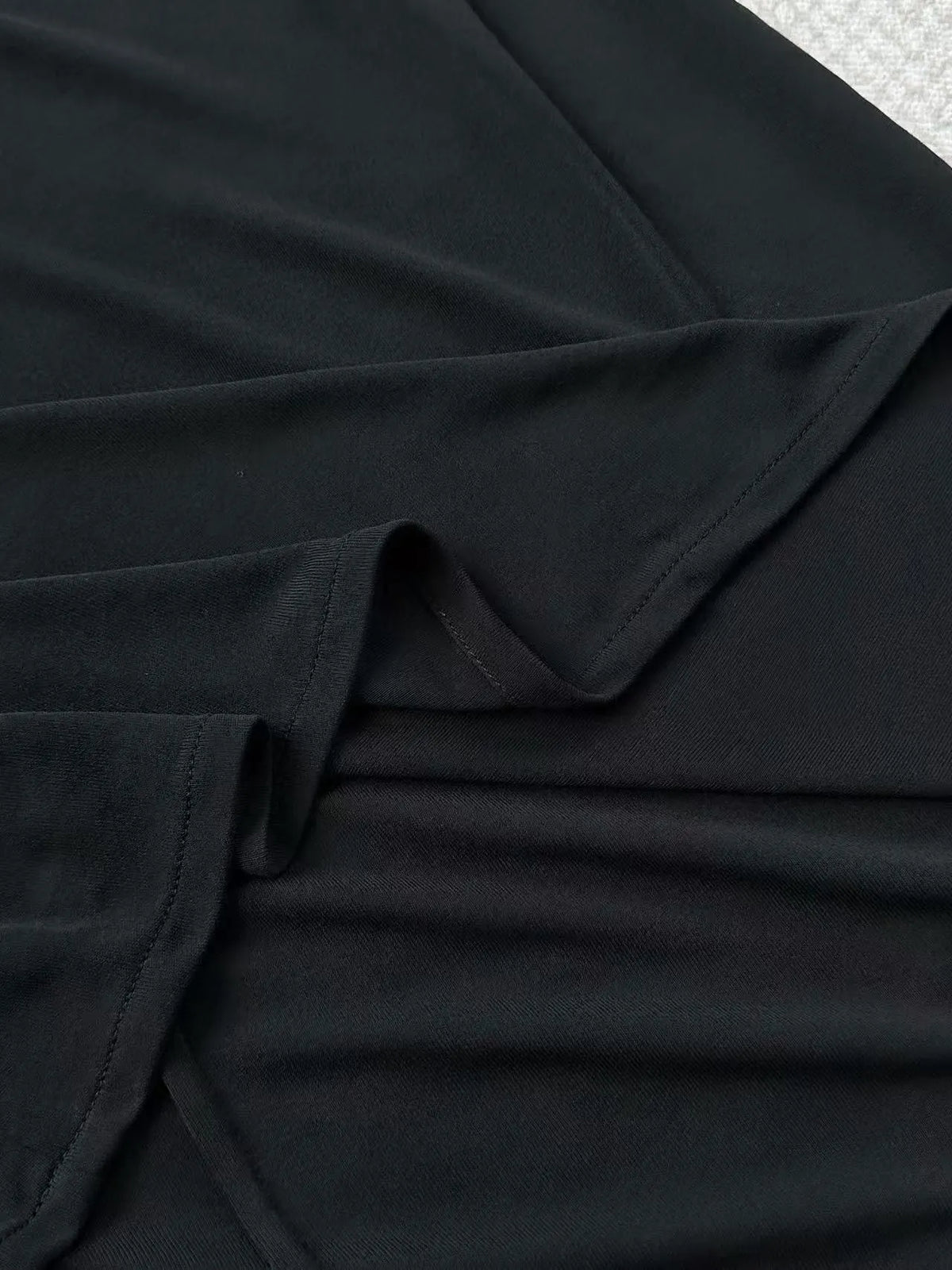 Minimalist Low-Neck Slip Dress