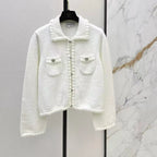 Elegant Collared Knit Cardigan