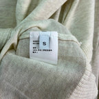 Tie Shawl Knit Two-Piece Set