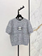 Casual Knit Short Sleeve