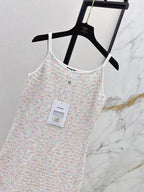 Colorful Woven Camisole Dress