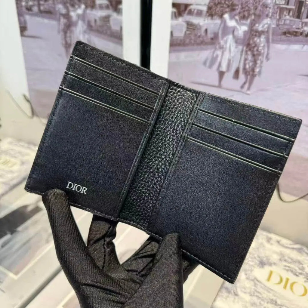 Black Monogram Wallet