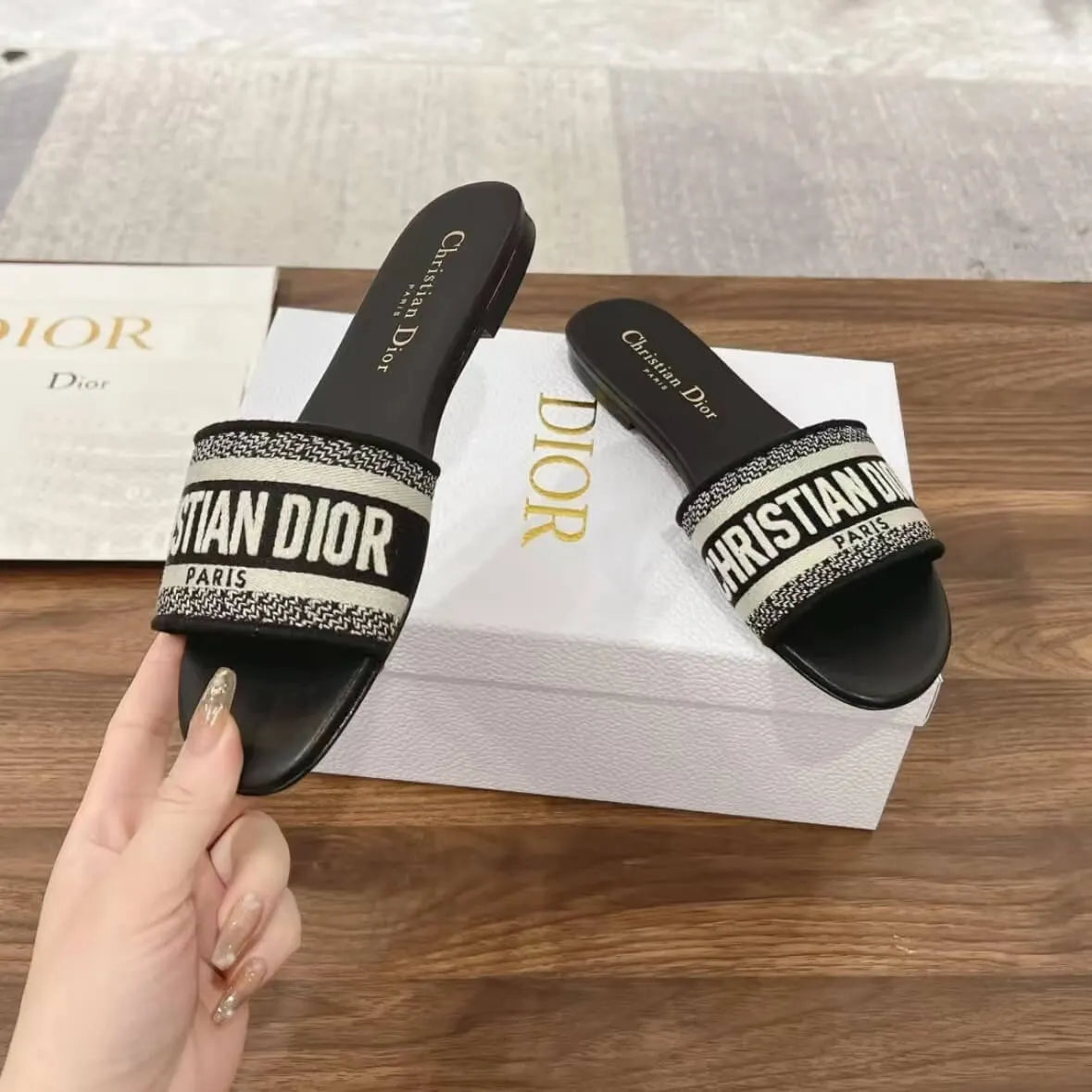 Classic Minimalist Black Sandals