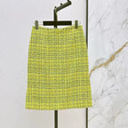 26PF Tailored Coat and High-Waist Skirt Set