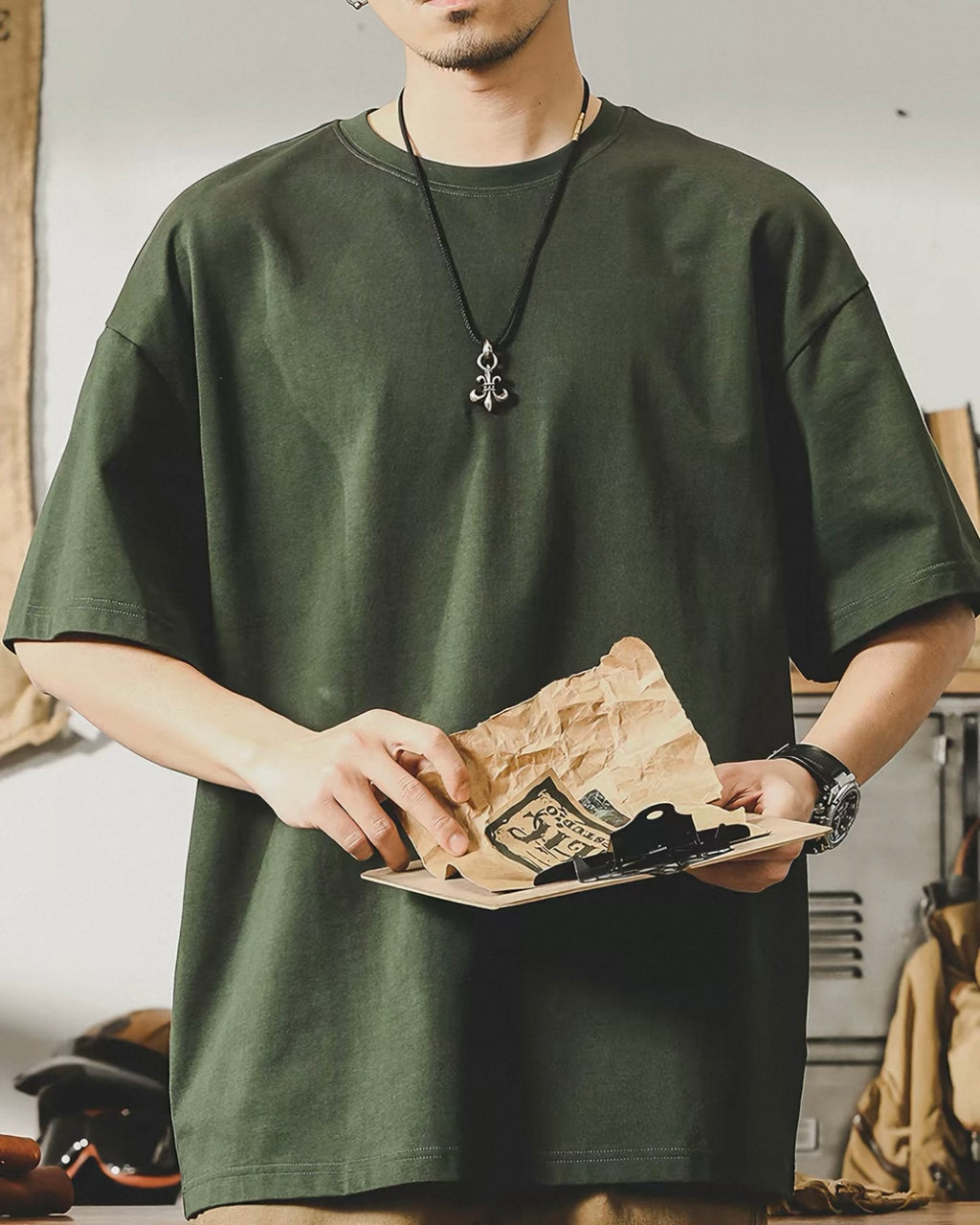 Simple Plain Summer T‑Shirt