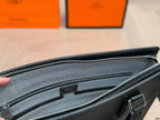 Traditional Solid Color Office Bag