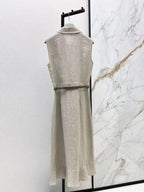 Linen Sleeveless Dress
