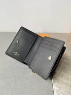 Trendy Embossed Short Wallet