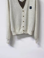 Contrast Fake Two Piece Cardigan
