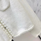 Elegant Collared Knit Cardigan