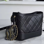 Classic Diamond Quilted Pattern Bag