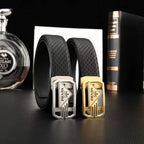 Classic Triangle Cut-Out Buckle Belt