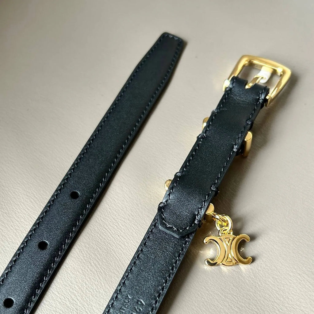 Fashionable Pendant Slim Belt