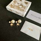 Vintage Star Drop Earrings