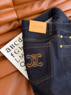Dark Wash Bootcut Denim Pants