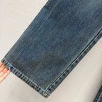 Metal Chain Pocket Jeans