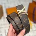 Classic Brown Presbyopia Leather Belt