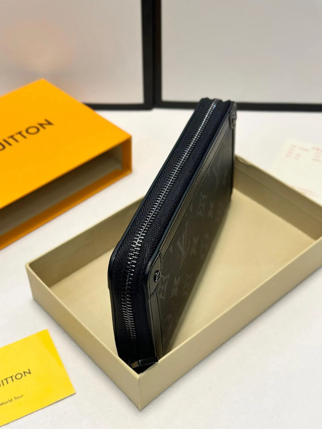 Monogram Zip-Around Long Wallet