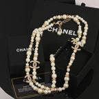 New Double-C Pearl Necklace