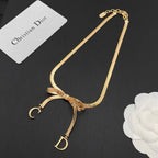 Unique Chain Bow Necklace