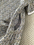 Full-Print Jacquard Knit Dress