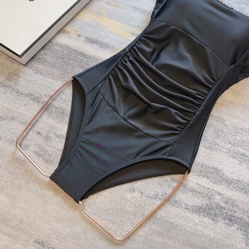 Ruffled One-Piece Swimsuit