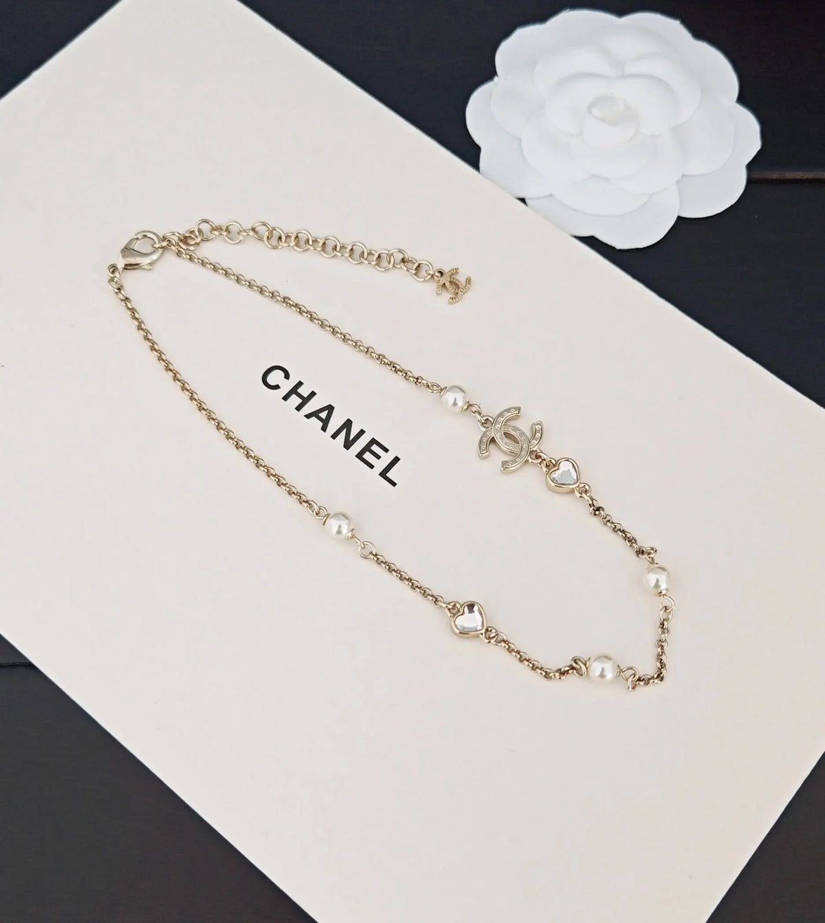 Trendy Heart Charm Necklace