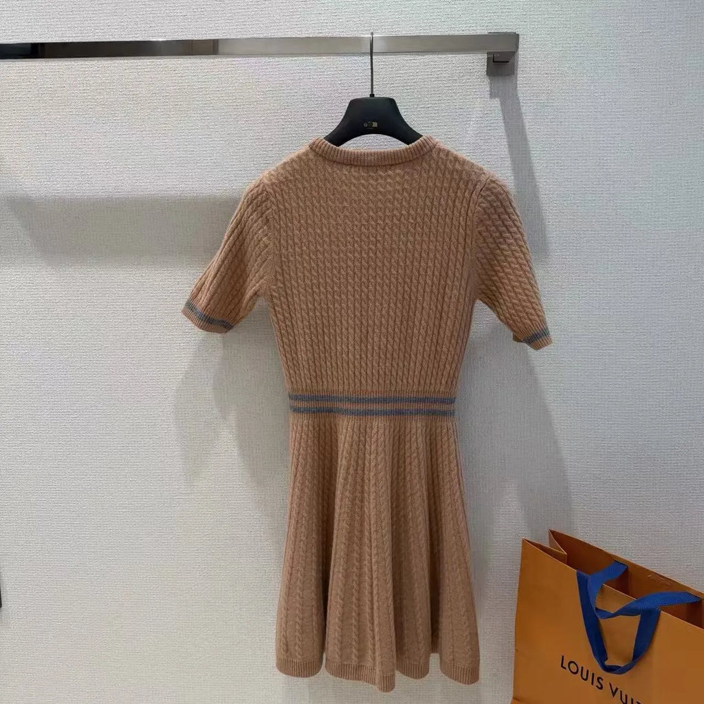 Retro Knit Dress