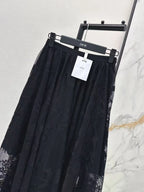 French Lace Long Skirt