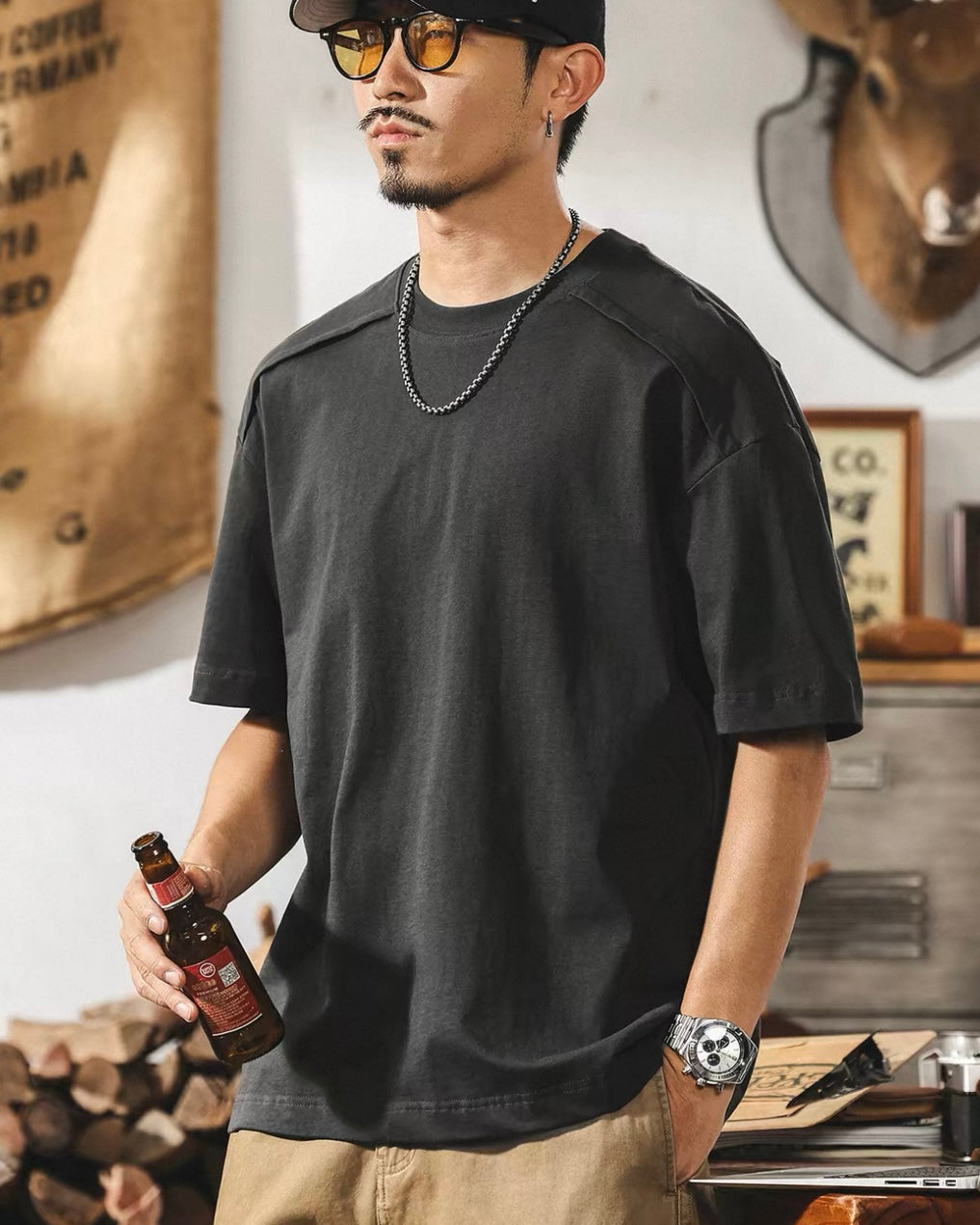 Soft Fabric Basic T‑Shirt