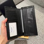 Black Textured Accented  Wallet