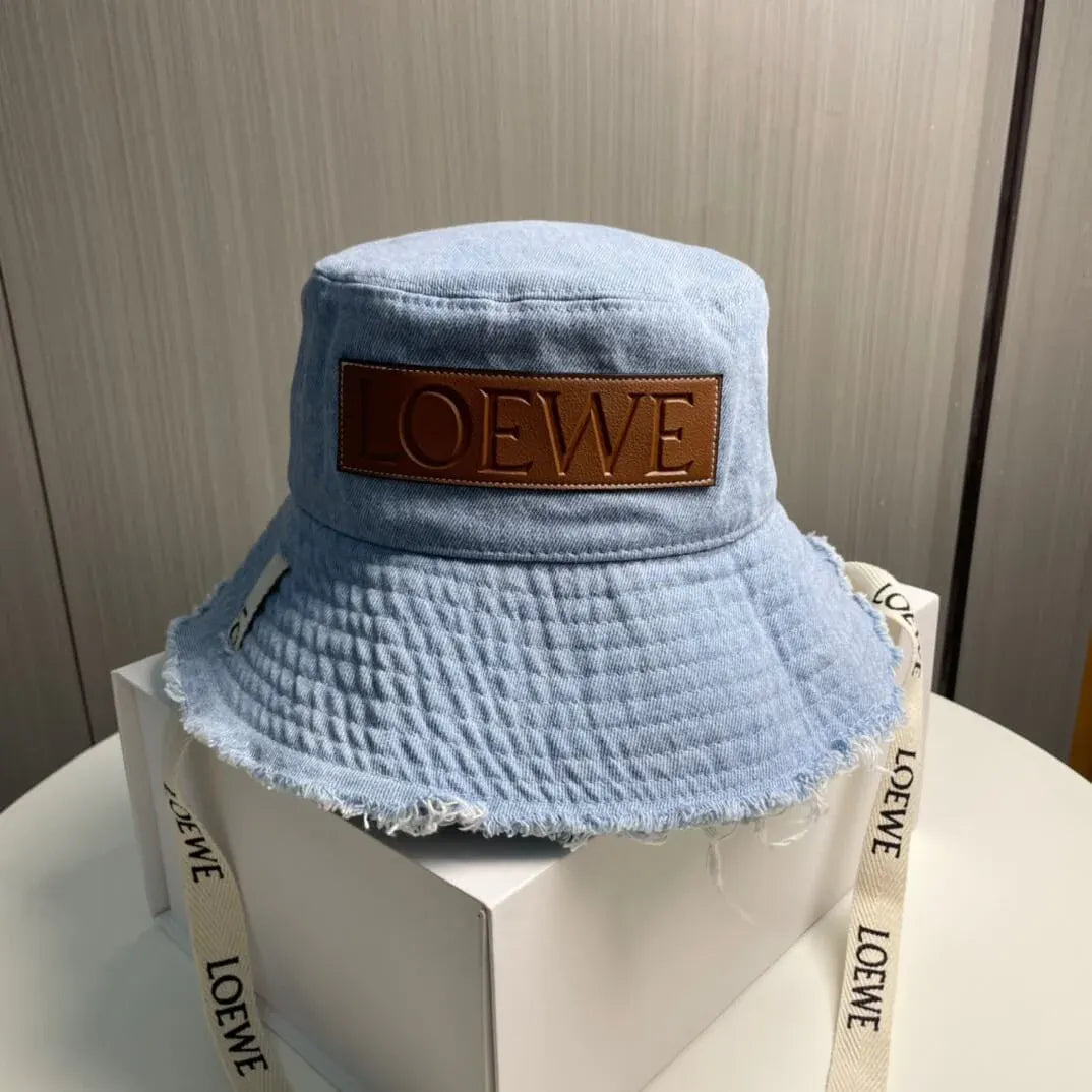 Vintage Textured Knit-Look Bucket Hat