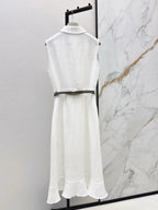 Linen Sleeveless Dress