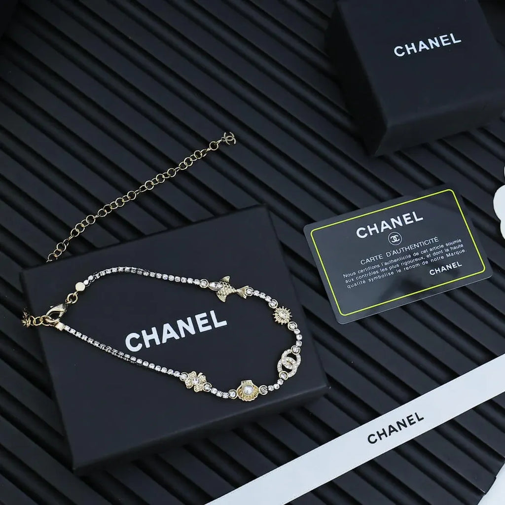 Ocean Wave Diamond Necklace