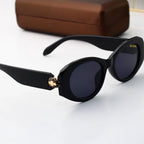 Chic Retro Snake Element Cat Eye Sunglasses