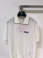 Colorful Button Polo Shirt